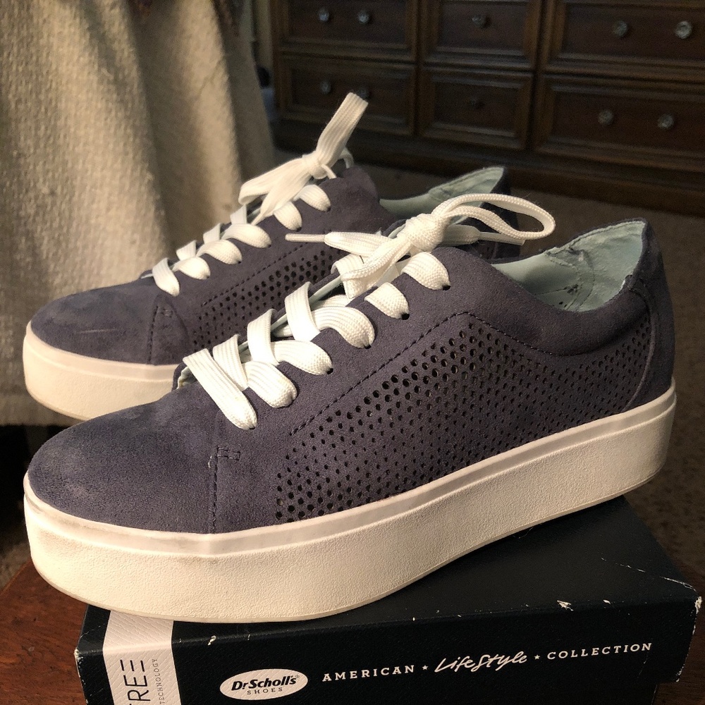 Dr Scholls Kinney lace oxide platform sneakers